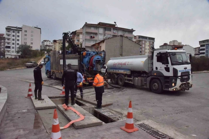 Belediye kış öncesi önlemlerini almaya devam ediyor
