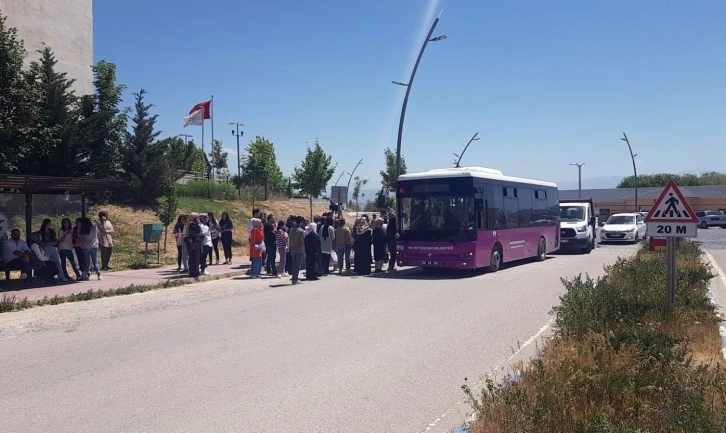 Belediye otobüsleri YKS için seferber oldu
