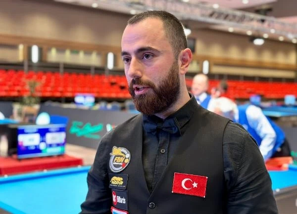 Berkay Karakurt’tan Avrupa Bilardo Şampiyonası’nda gümüş madalya