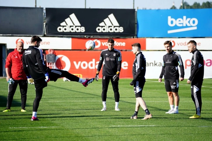 Beşiktaş, Fenerbahçe maçının hazırlıklarını sürdürdü