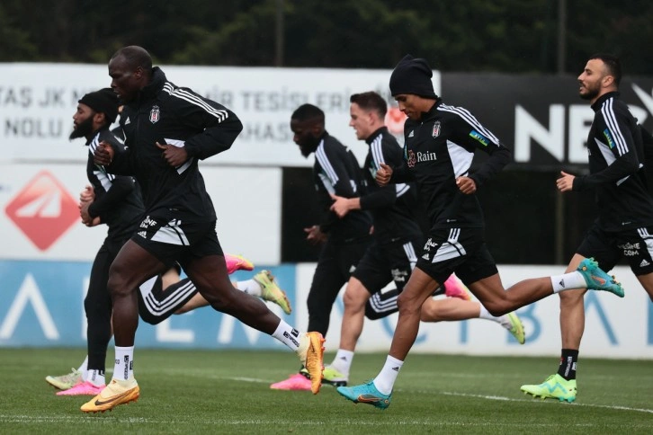 Beşiktaş, Galatasaray maçı hazırlıklarını sürdürdü