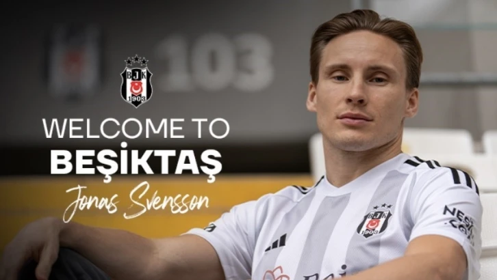 Beşiktaş, Jonas Svensson’u kadrosuna kattı
