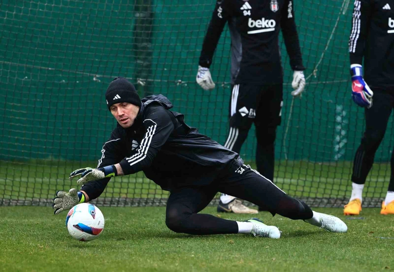 Beşiktaş, Samsunspor maçı hazırlıklarını sürdürdü
