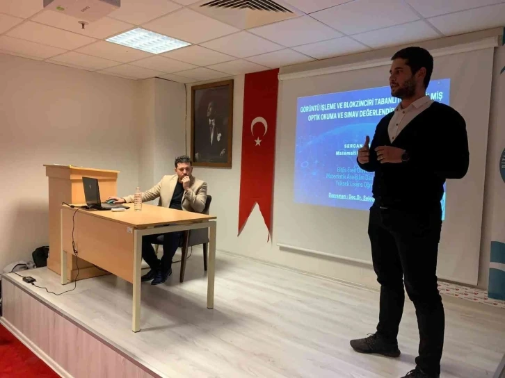 BEÜ’de “Yapay Zeka ve Blok Zincirin Ortak Kullanım Alanları" semineri
