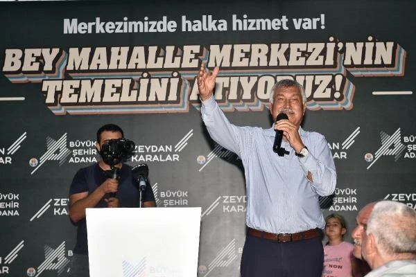 Bey Mahalle Merkezi’nin temeli atıldı