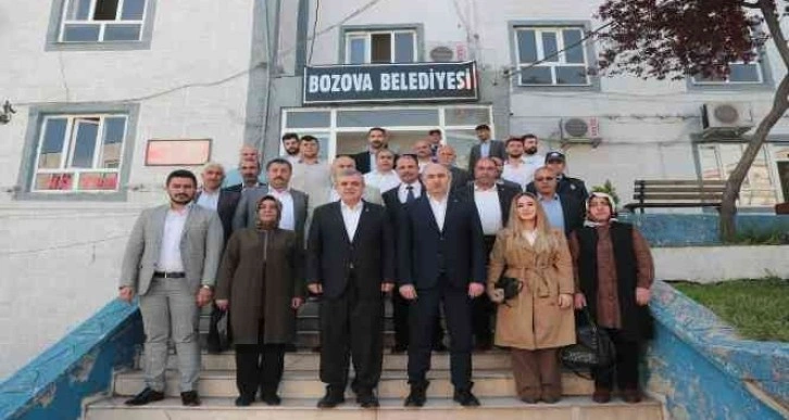 Beyazgül Bozova’da temaslarda bulundu