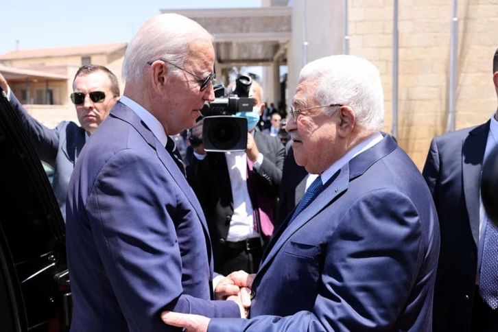 Biden, Filistin Devlet Başkanı Abbas’la görüştü
