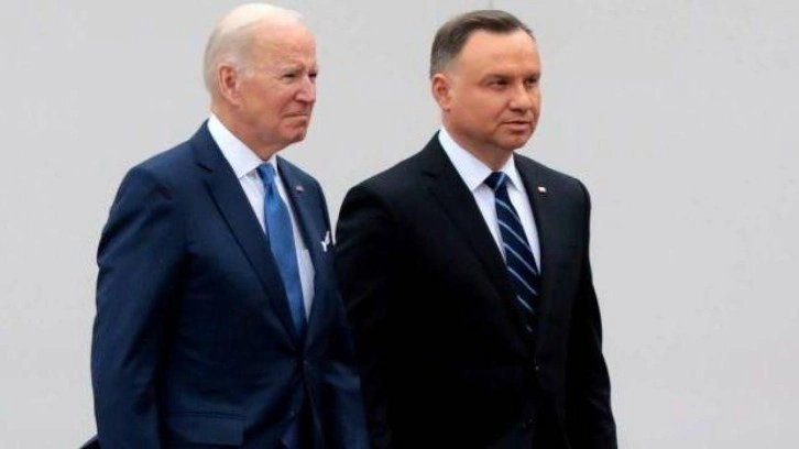 Biden, Polonyalı mevkidaşı Duda ile görüştü