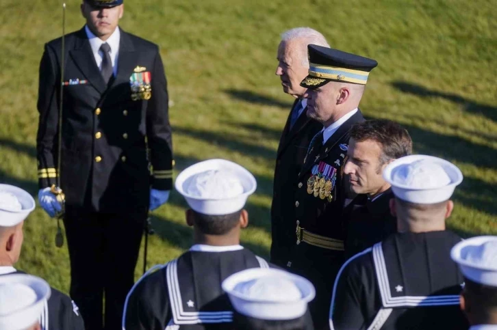 Biden ve Macron Beyaz Saray’da bir araya geldi
