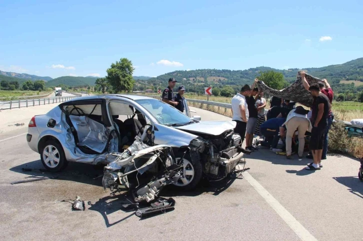 Biga’da trafik kazasında ölen kişinin  kimliği belli oldu
