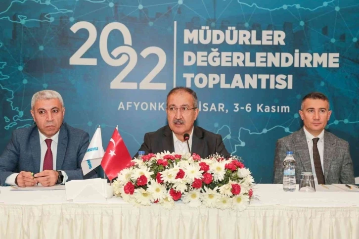 BİK 2022 Müdürler Değerlendirme Toplantısı Afyonkarahisar’da başladı
