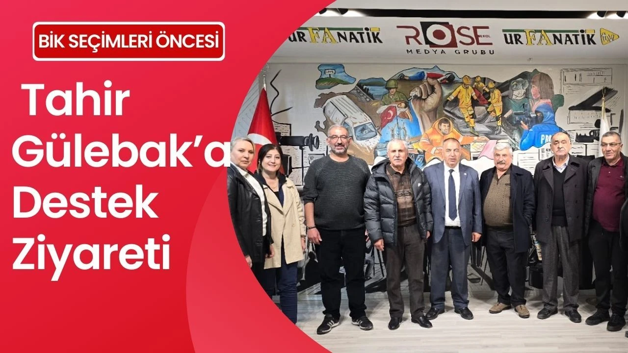 BİK Seçimleri Öncesi Tahir Gülebak’a Destek Ziyareti