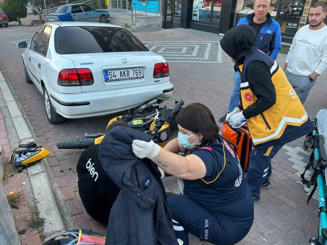 Bilecik’te meydana gelen zincirleme trafik kazasında 1 kişi yaralandı
