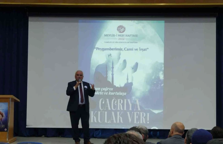 Bilecik’te "Peygamberimiz Cami ve İrşat" konulu konferans düzenlendi
