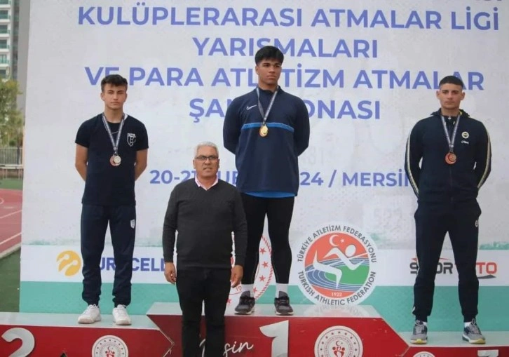 Bilecikli Sporcu Abdulkerim Akdaş Türkiye 3’üncüsü Oldu