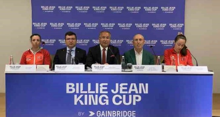 Billie Jean King Cup basın toplantısı gerçekleşti