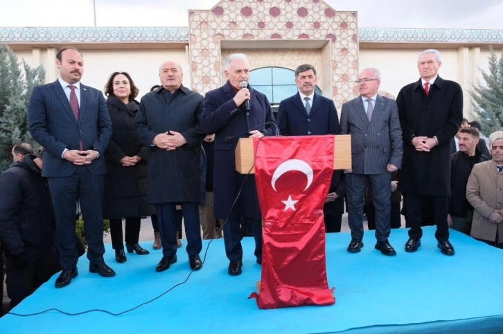 Binali Yıldırım Erzincan'a Geldi