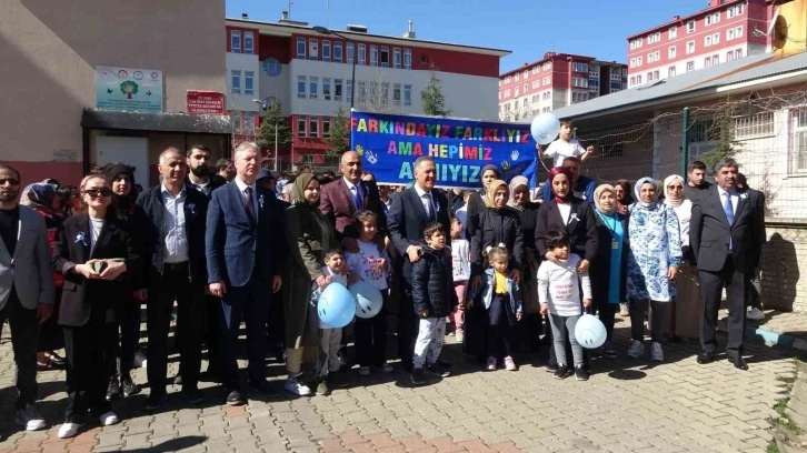 Bingöl’de otizm farkındalık yürüyüşü
