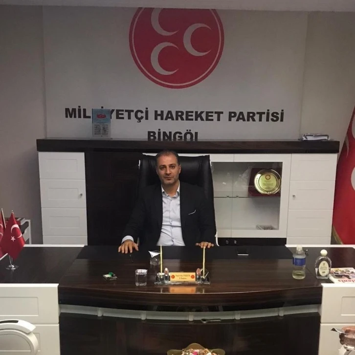 Bingöl MHP İl Başkanı Osman Zeki Baran oldu
