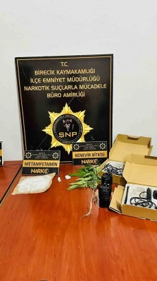 Birecik’te uyuşturucu operasyonunda 1 gözaltı