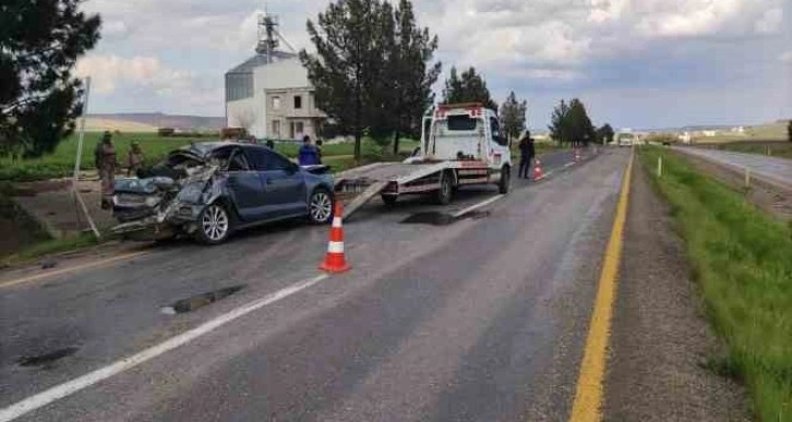 Bismil’de trafik kazası: 2 yaralı