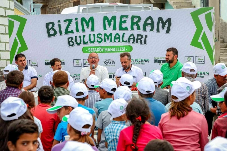 Bizim Meram Buluşmaları ile çalışmalara yön veriliyor
