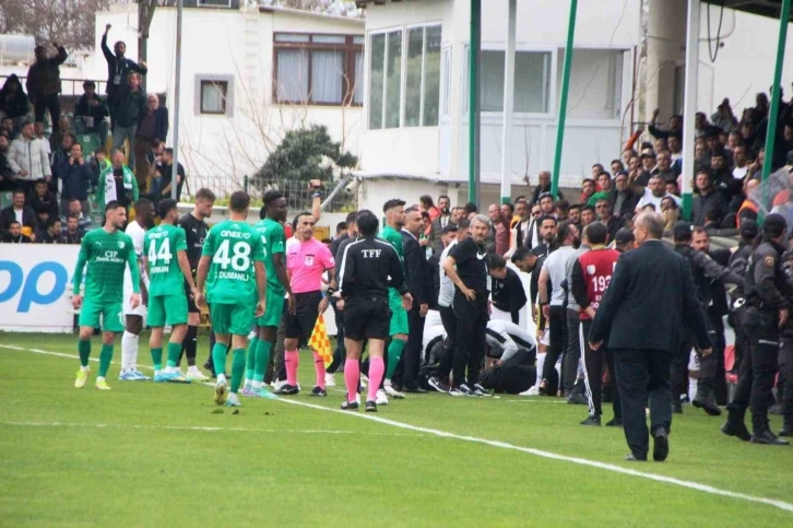 Bodrum’da gergin maç
