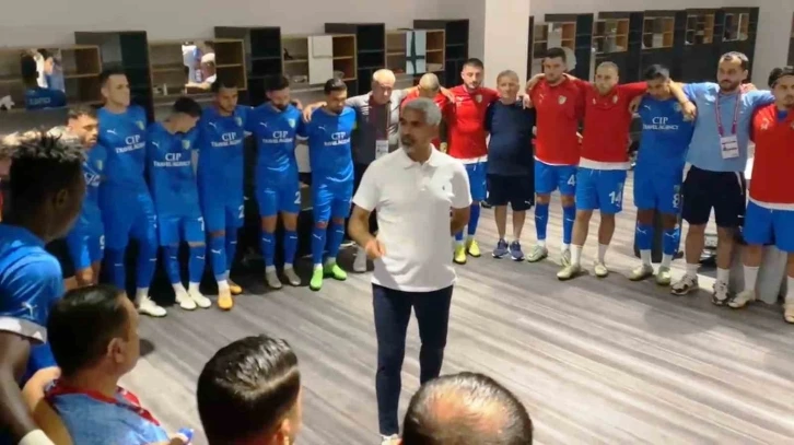 Bodrum FK Teknik Direktörü İsmet Taşdemir’in, final maçındaki motivasyon konuşması damga vurdu

