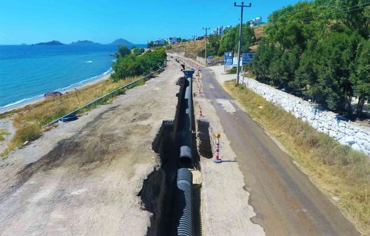 Bodrum kanalizasyon projesinin yüzde 93’ü tamamlandı
