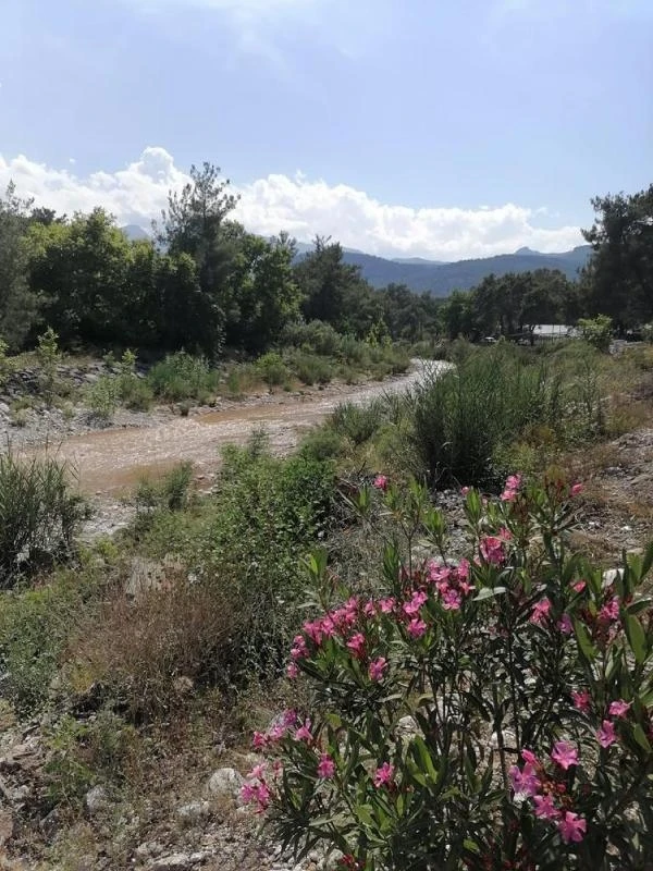 Boğaçayı'ndaki renk değişiminin nedeni toprak kayması