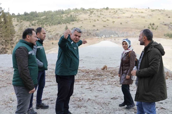 Bölge Müdürü Yavuz; Şenkaya Tütenocak ve Sarıyar barajlarında incelemelerde bulundu
