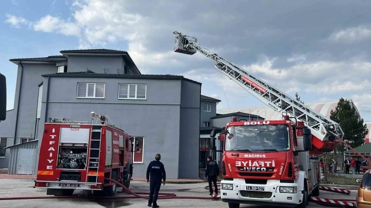 Boluspor’un altyapı tesislerinde yangın çıktı
