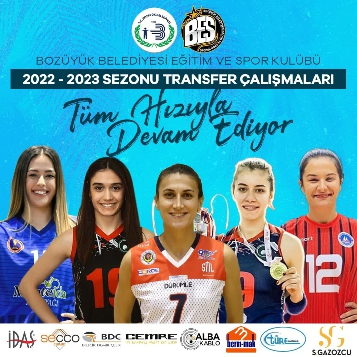 Bozüyük Belediyesi Eğitim Spor Voleybol Takımı transfer çalışmalarına başladı
