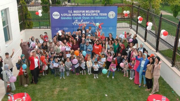 Bozüyük Belediyesi Gündüz Çocuk Oyun ve Bakım Evi hizmete girdi
