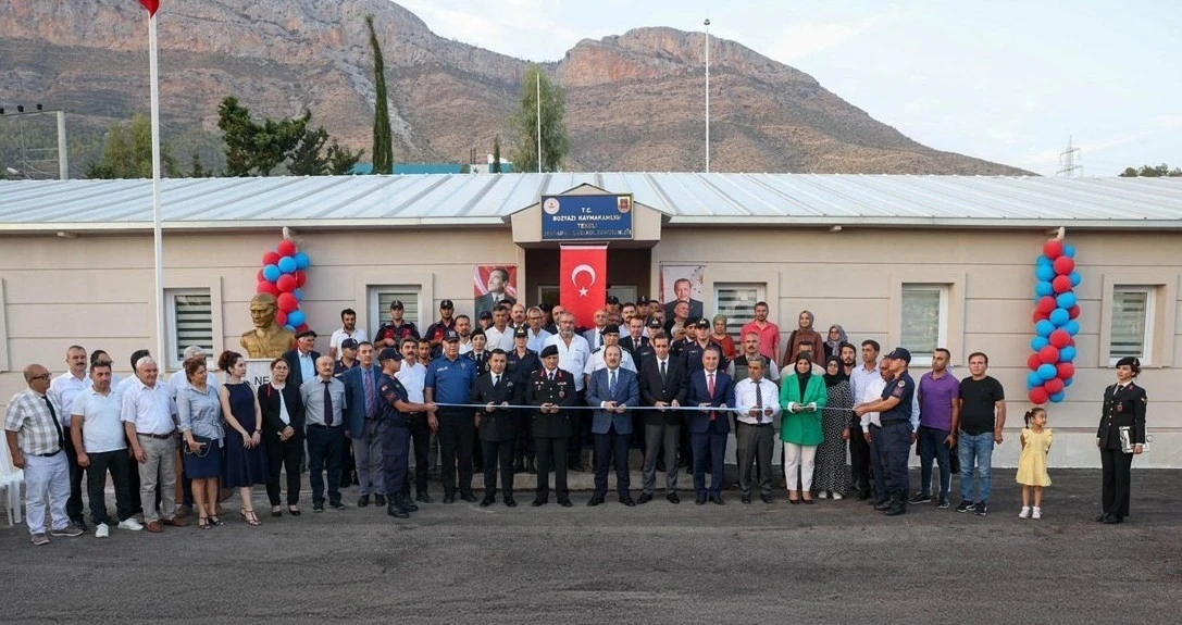 Bozyazı Tekeli Jandarma Karakol Komutanlığı hizmete açıldı
