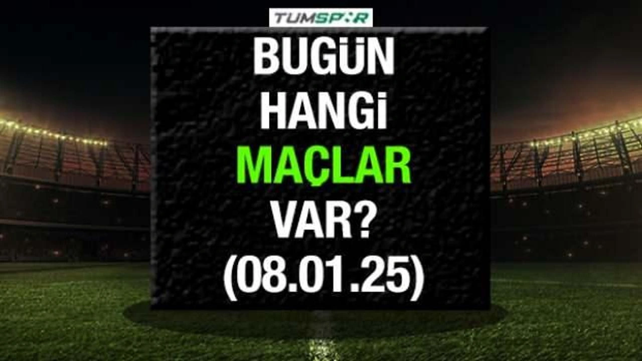 Bugün hangi maçlar var? İşte 8 Ocak ZTK maç programı