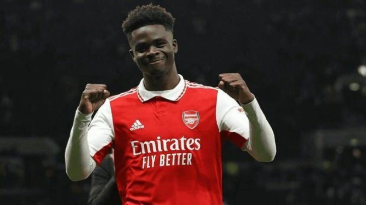 Bukayo Saka, Premier Lig'de ayın oyuncusu seçildi