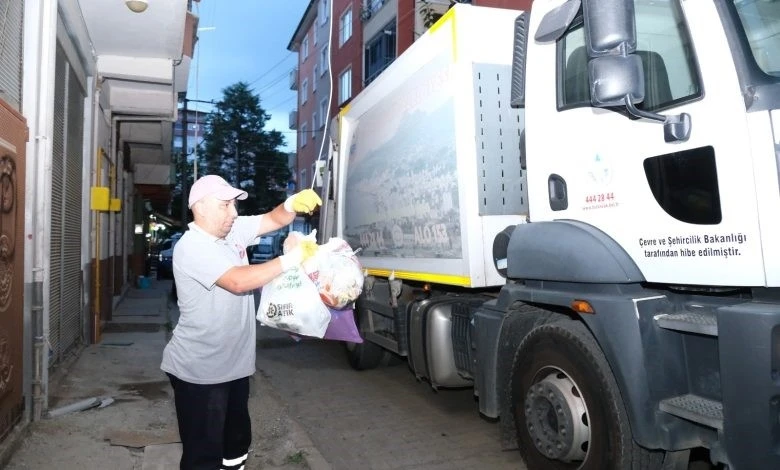 Bulancak’ta günde 50 ton çöp toplanıyor
