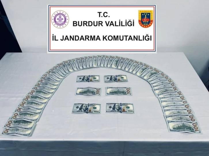 Burdur’da jandarma ekiplerinden sahte para operasyonu: 2 şahıs tutuklandı
