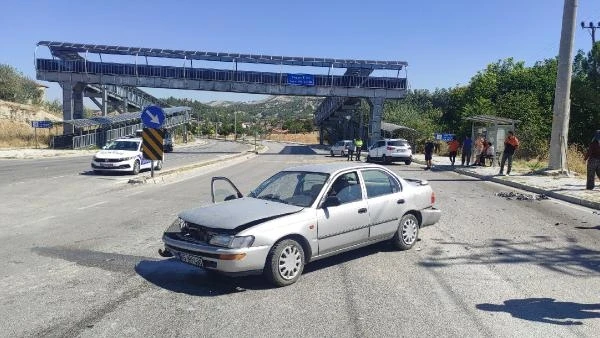 Burdur'da kaza: 3 yaralı