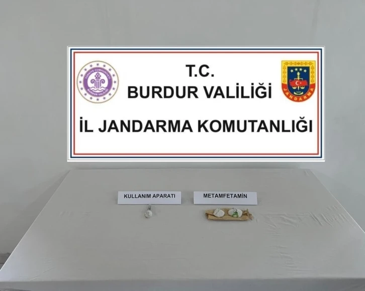 Burdur’da uyuşturucu operasyonu
