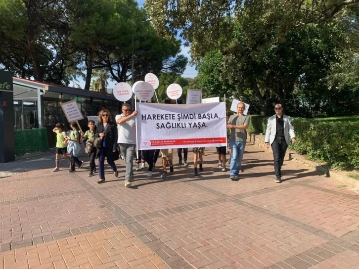 Burhaniye’de sağlıklı yaşam yürüyüşü
