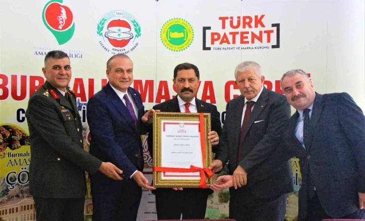 ‘Burmalı Amasya çöreği’ne coğrafi işaret
