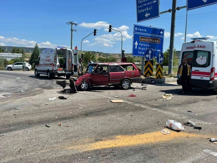 Bursa’da kaza: 1 ölü, 3 yaralı
