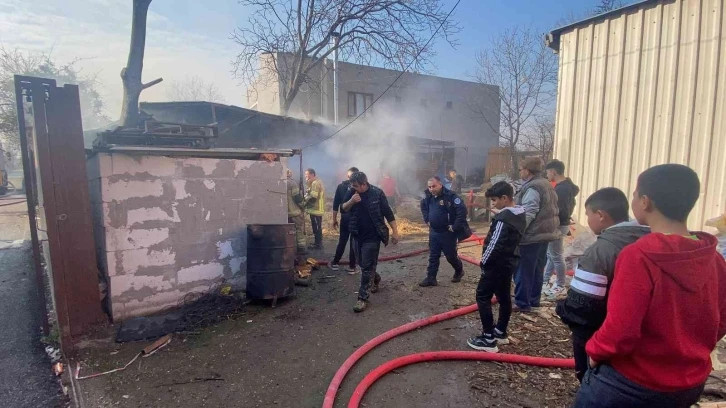 Bursa’da korkutan yangın
