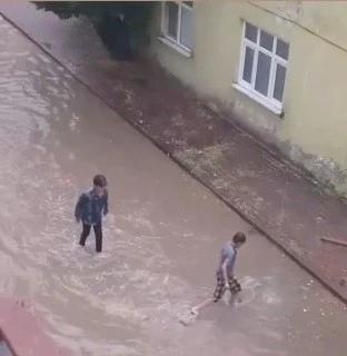 Bursa’da önce hortum, sonra sağanak yağış
