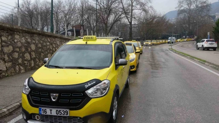 Bursa’da taksi ücretlerine zam
