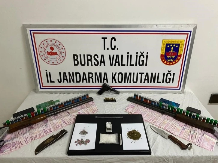 Bursa’da uyuşturucu operasyonunda 1 tutuklama
