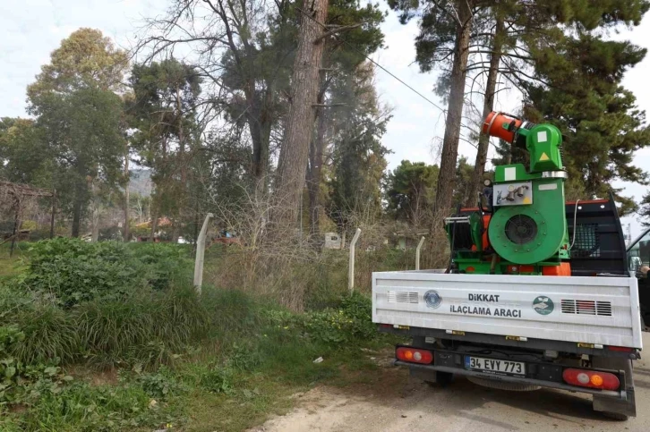 Bursa ekibi Hatay’da uçkunla mücadeleye başladı
