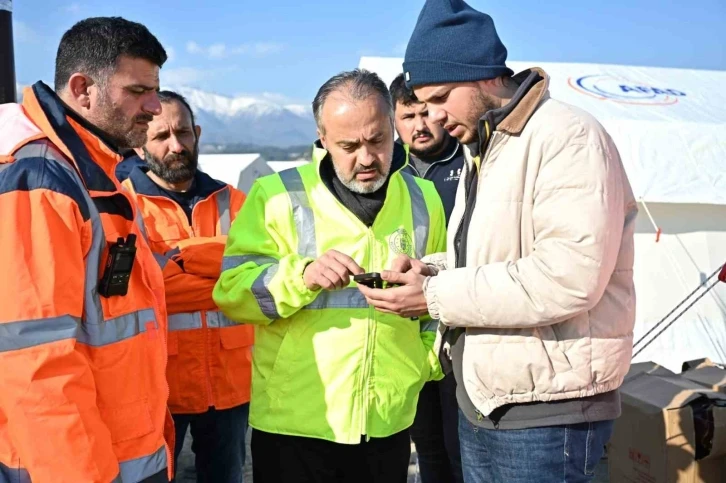 Bursa, Hatay için seferber
